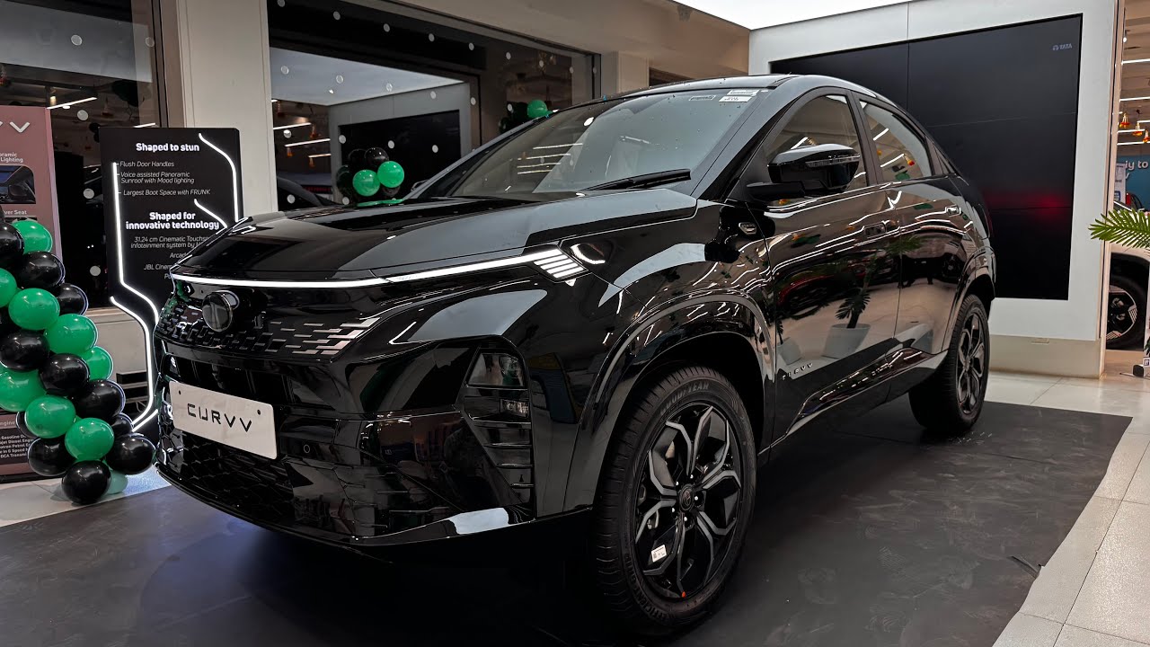2025 Tata Curvv DARK Edition | ₹ 19 Lakhs | Mafia Looks 🖤😍