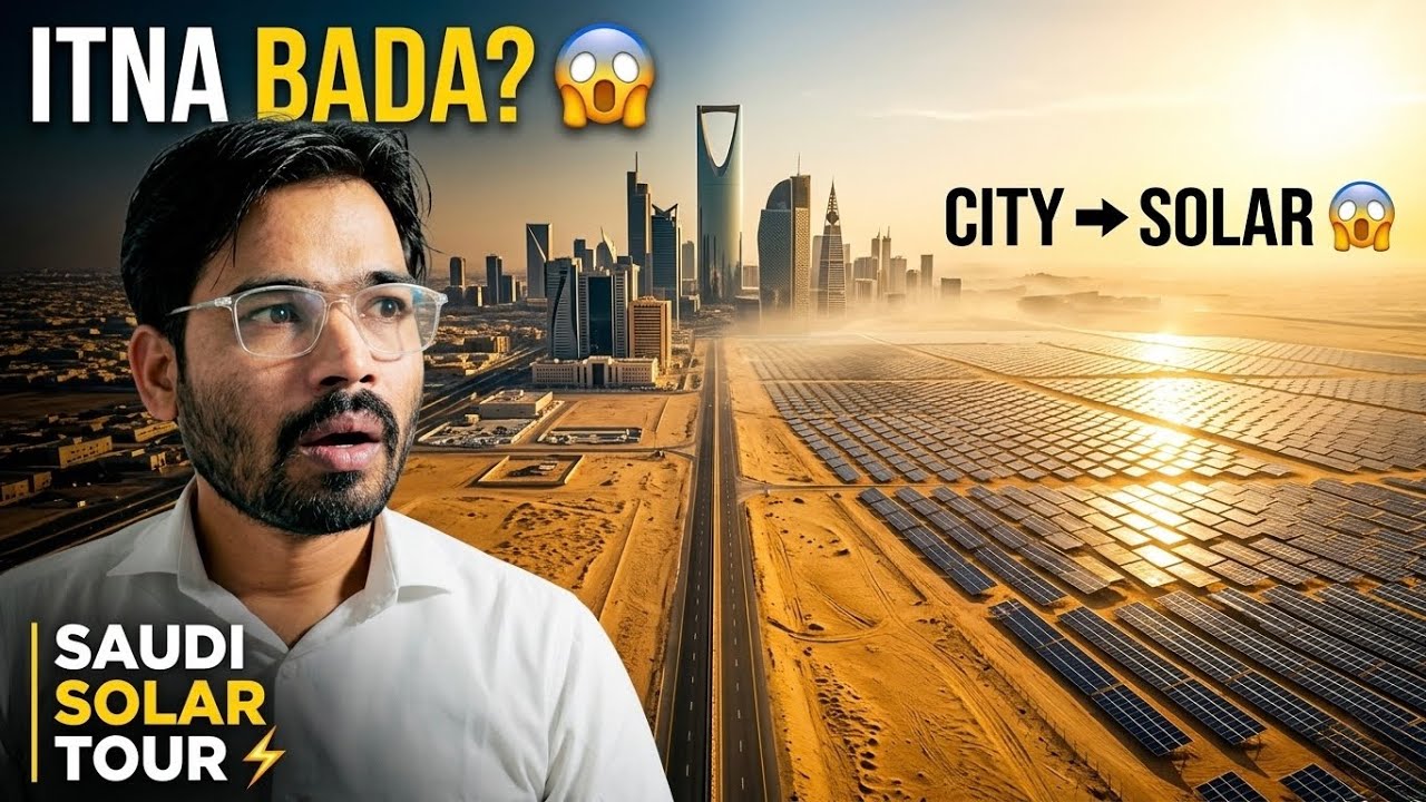 Solar Plant Visit in KSA | Clean Energy | Vision 2030
