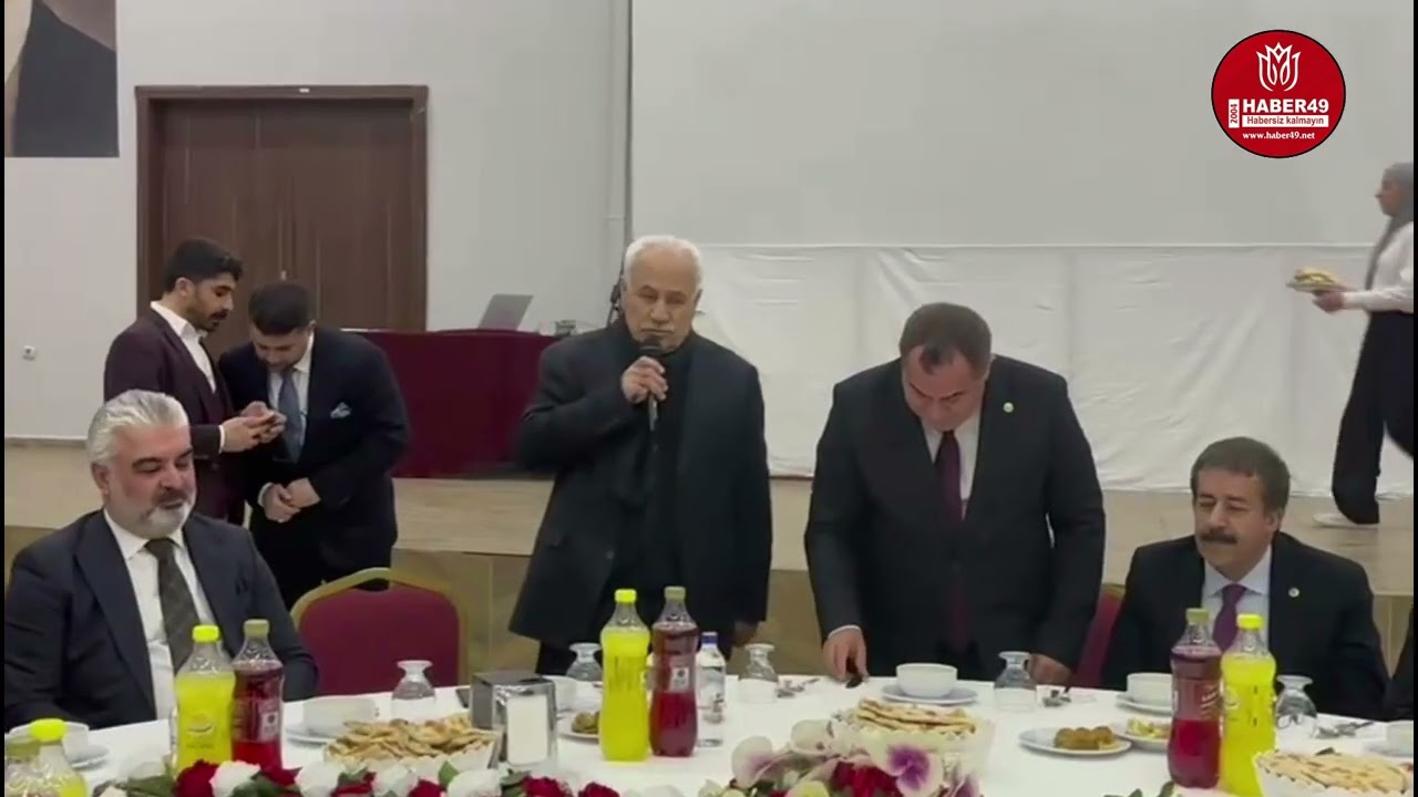 AK Parti Muş teşkilatı iftar sofrasında kenetlendi