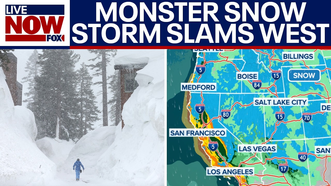 Monster snow storm to slam the West, 15 feet possible