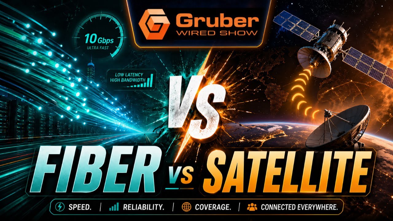 Fiber vs Satellite: Who Wins the Internet Race?