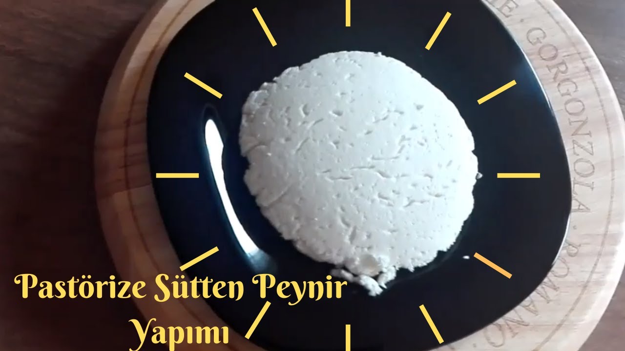 Pastörize Sütten Peynir Yapımı/peynir nasıl yapılır