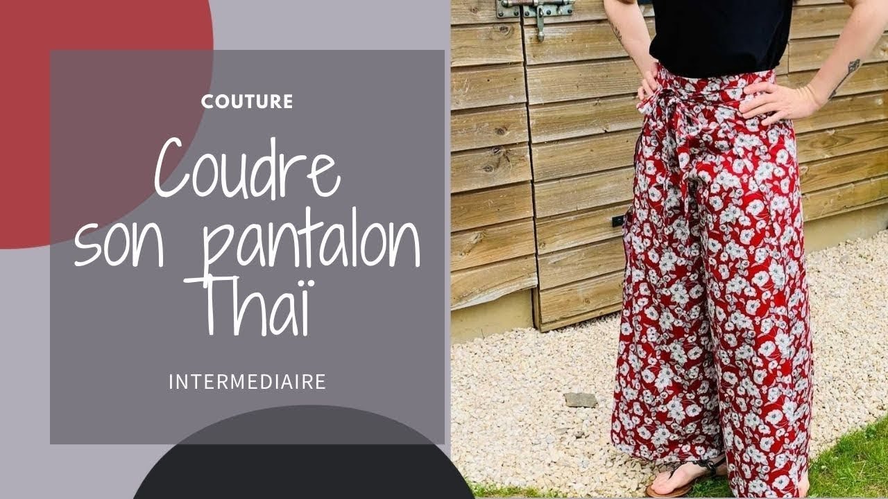 Coudre son pantalon Thai avec Callipyge couture