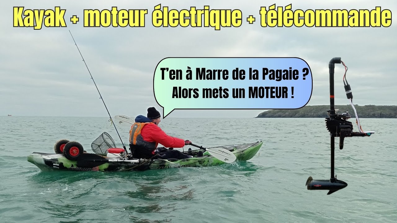 Comment ajouter un moteur électrique sur un Kayak + présentation aménagements Pêche sur mon Prowler