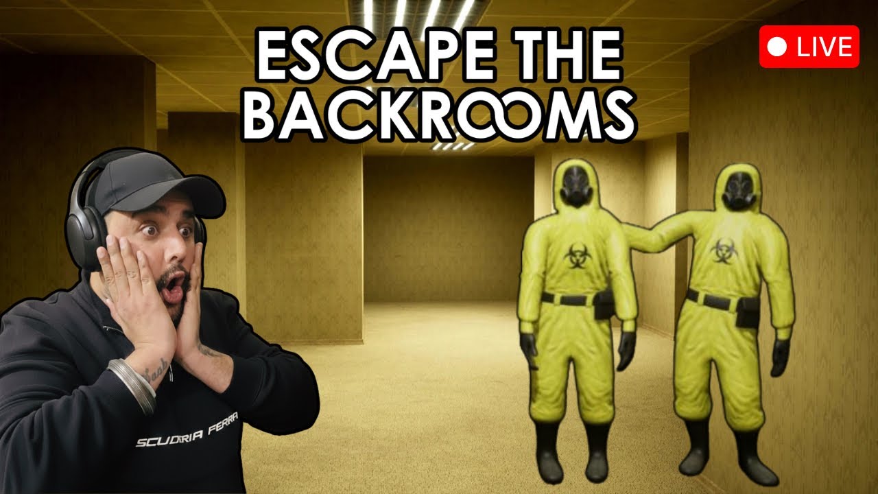 AAJ DARNA MANA HAI! TO ESCAPE THE BACKROOMS LIVE  GAMEPLAY LIVE WITH @sydg77