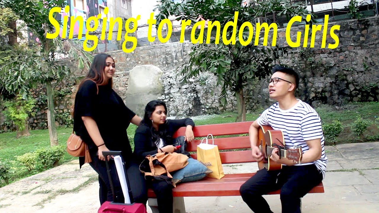 Singing to Random Girls