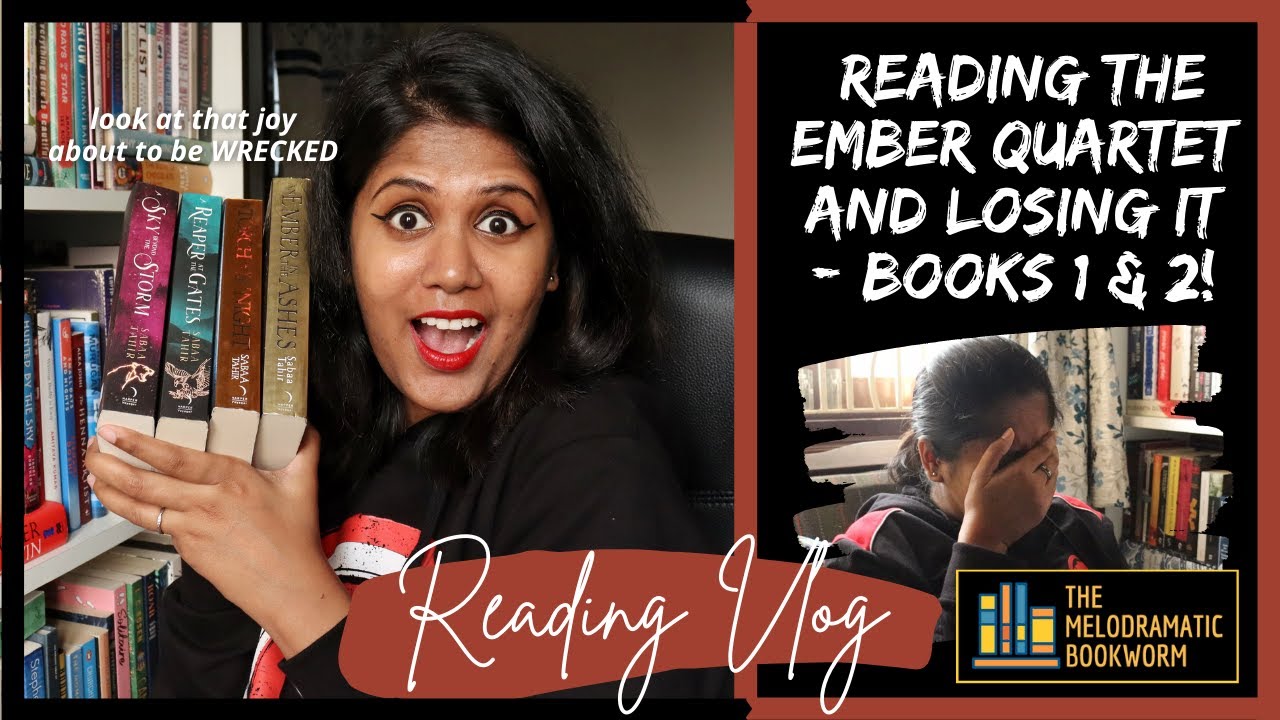 Finally Reading The Ember Quartet by Sabaa Tahir! | Reading Vlog | Spoiler Alert - I Cried!