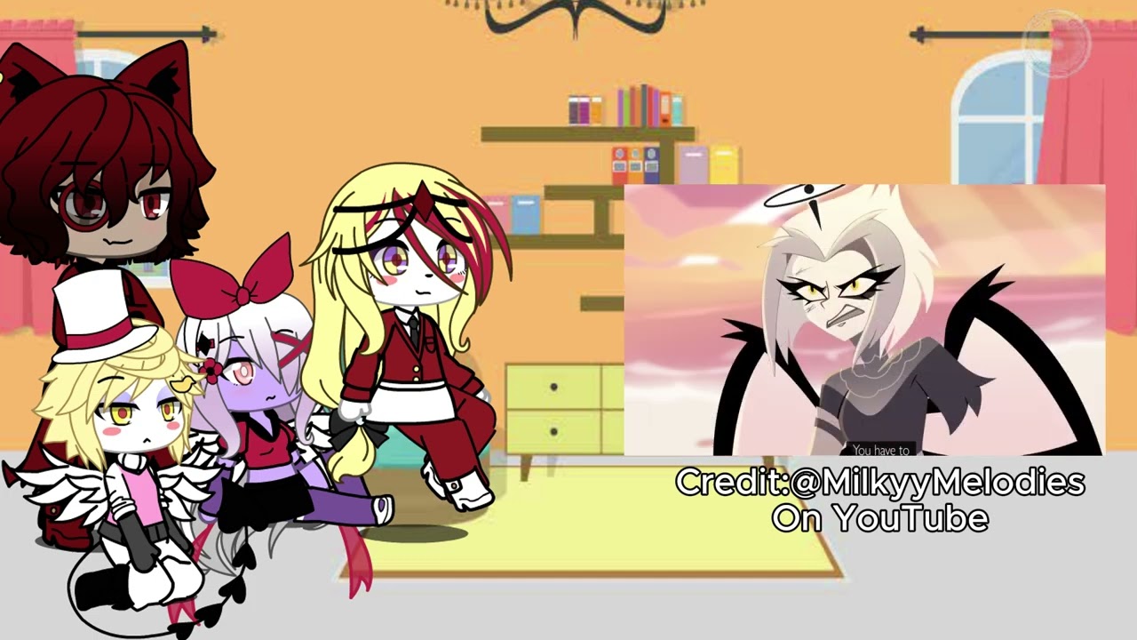 Hazbin Hotel react to Lilith and Lute Stayed Gone song