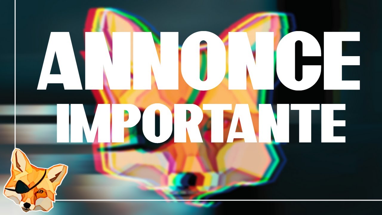 Annonce - De GROS Changements sur YouTube