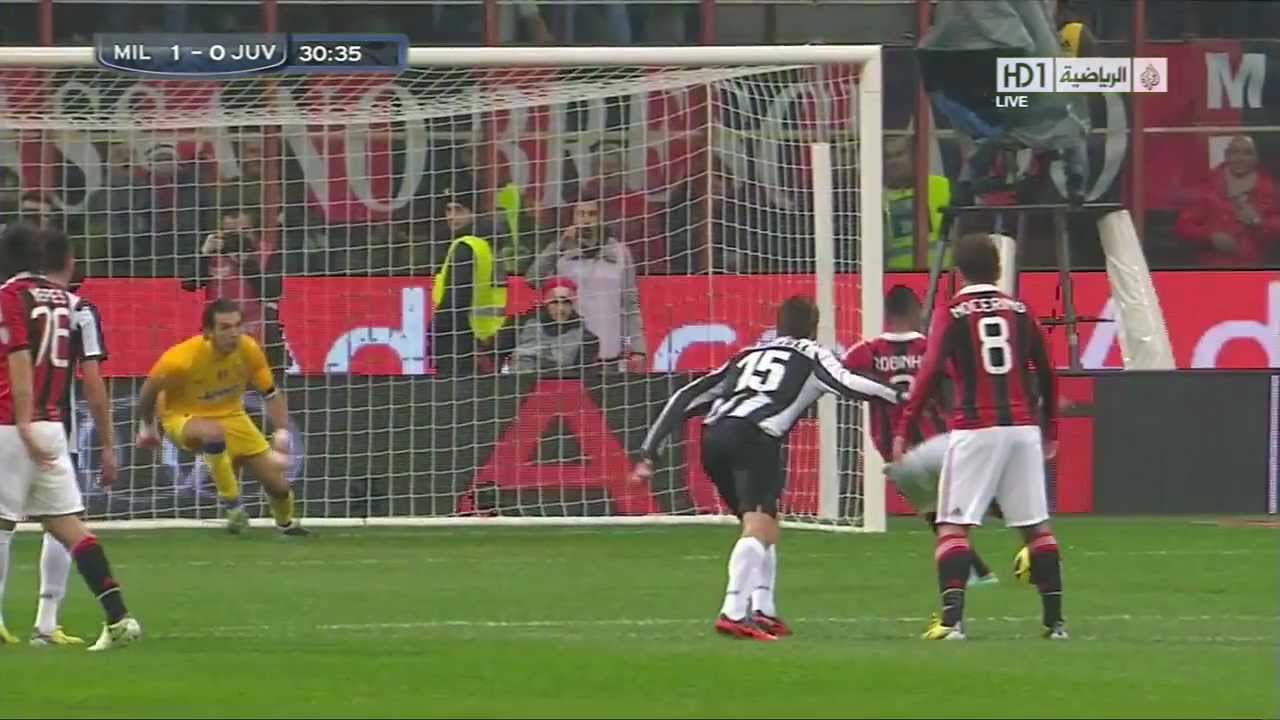 Robinho Milan 1-0 Juventus 12/13