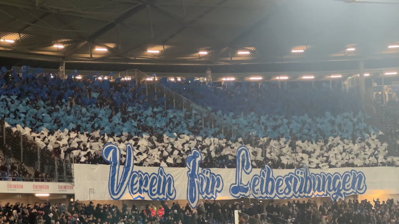 [0-0] Hannover 96 - VfL Bochum 13.12.2025  Choreografie, Pyroshow und Support beim Ausw&auml;rtsspiel