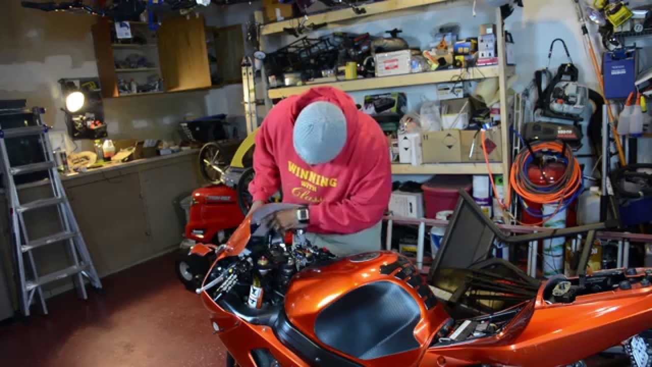 How to Install a Rear View Camera on your Motorcycle, with Custom Flip down Monitor