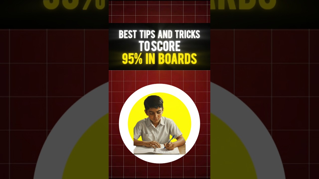 How To Score 95% in Class 10 Boards😱 (Best Tips and Tricks)