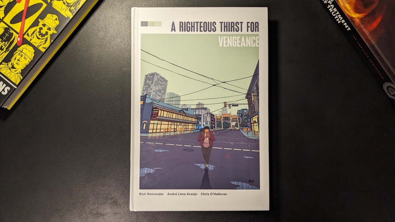 A Righteous Thirst for Vengeance Deluxe Hardcover (2023) Image Comics - Remender, Araujo