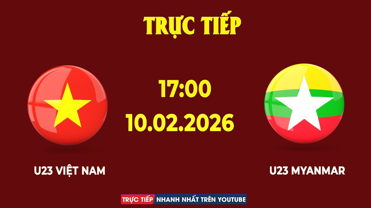 U23 Việt Nam vs U23 Myanmar | Đại Tiệc Mãn Nhãn, Rồng Vàng Đè Bẹp Đối Thủ