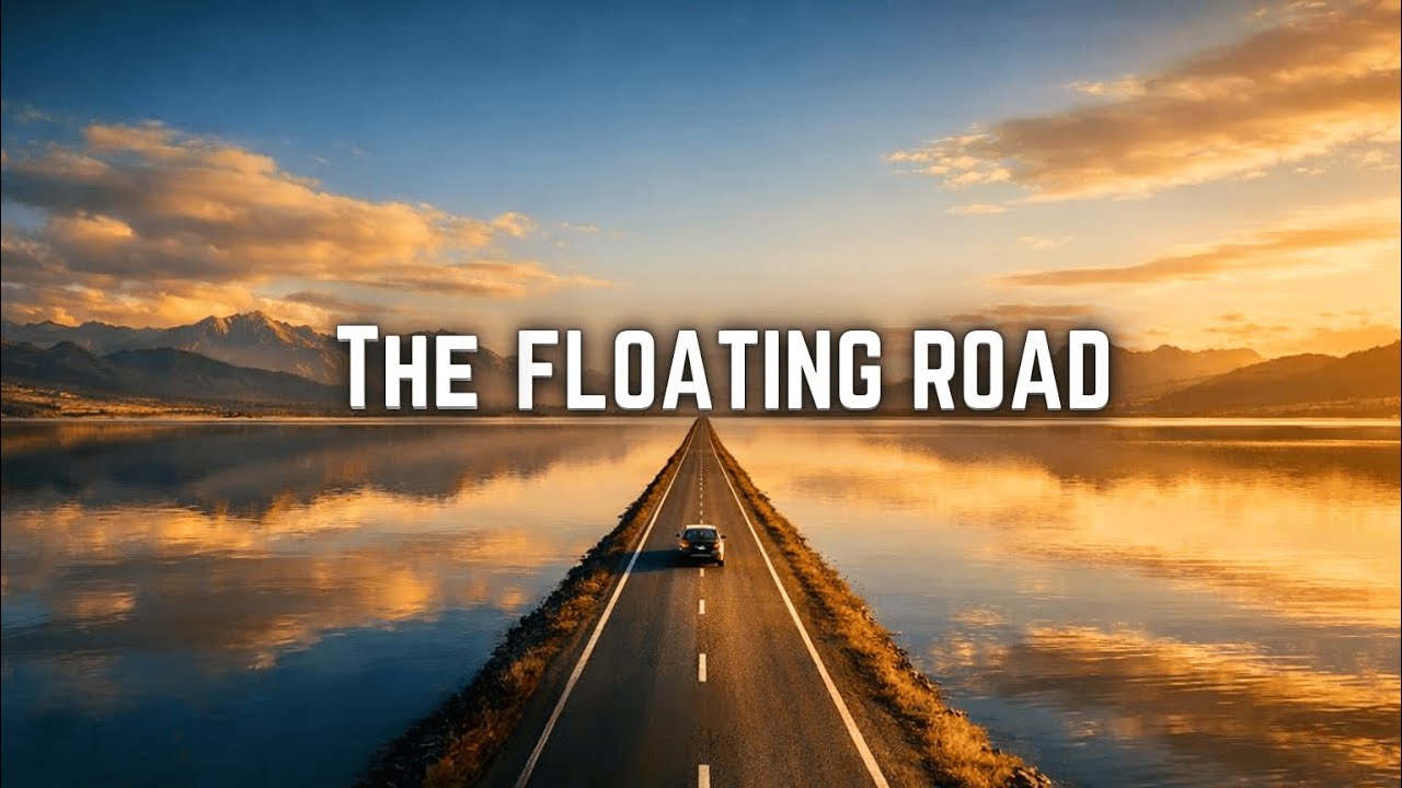 The Floating Road | A Silent Drive Through Water | Silent Miles