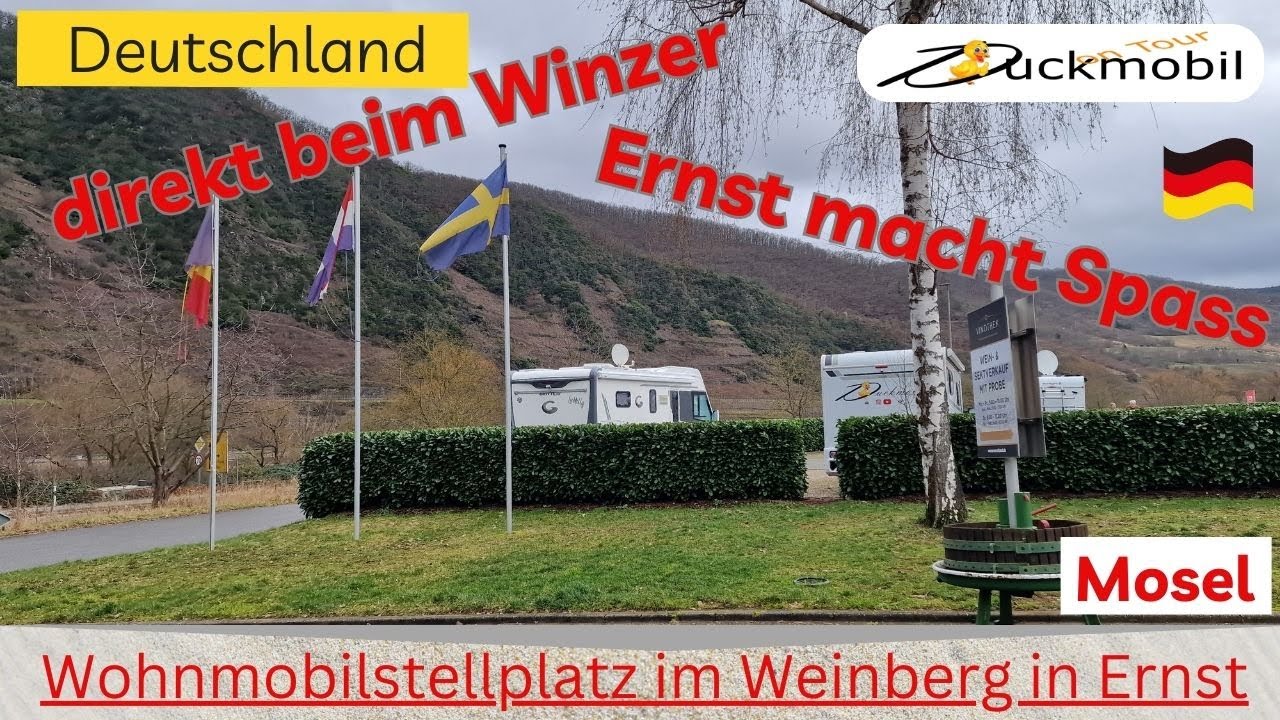 Wohnmobilstellplatz Am Weinberg in Ernst bei Cochem an der Mosel