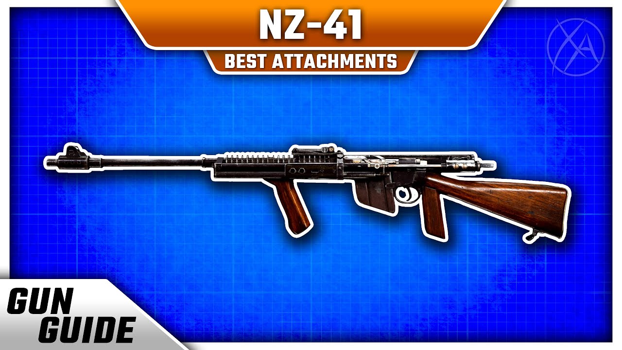 NZ-41 Stats & Best Attachment Setups!! | Vanguard Gun Guide #10