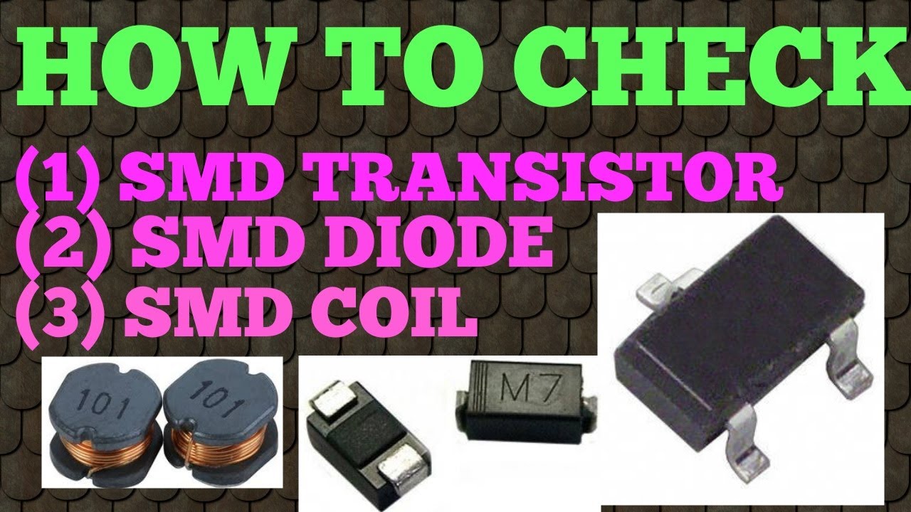 HOW TO CHECK SMD TRANSISTOR, DIODE, COIL , MALAYALAM