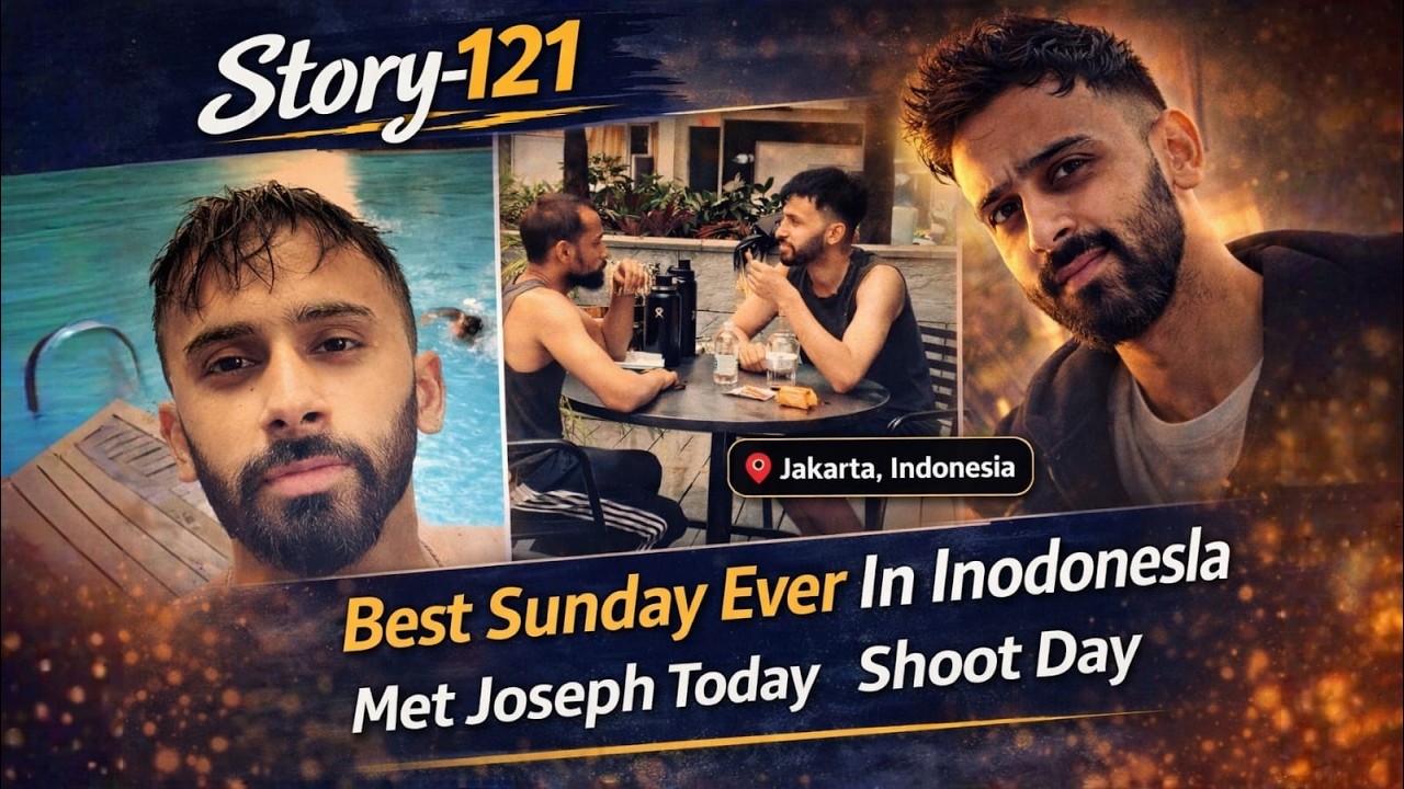 Story-121|Best Sunday Ever In Indonesia |A Pahadi in Indonesia|8 March 2026