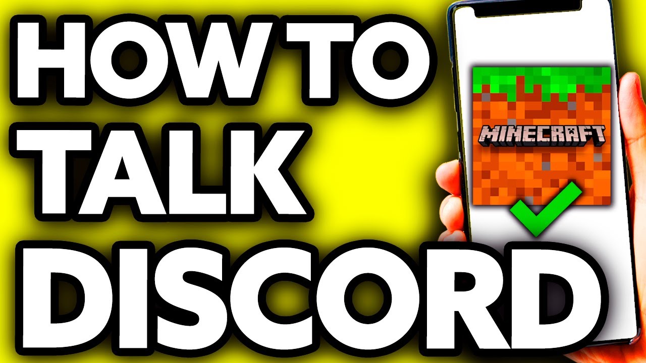 How To Talk With Friends In Discord Mobile In Minecraft (EASY!)