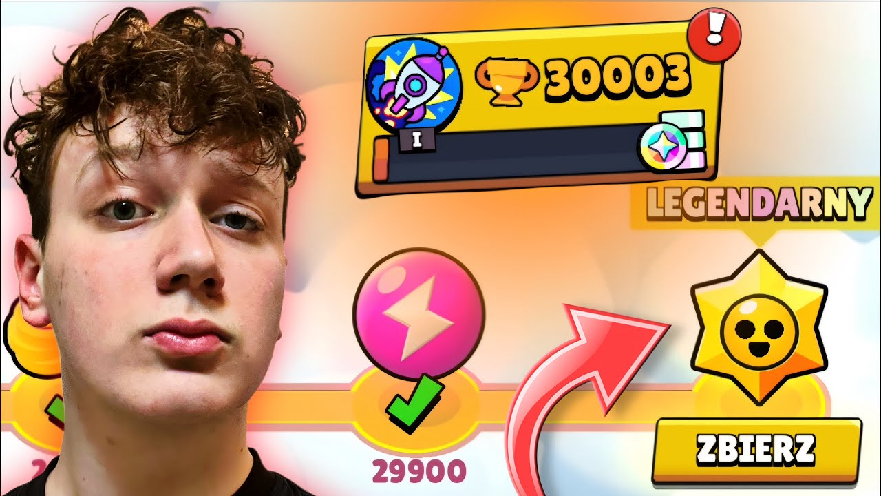 Wbiłem 30.000 PUCHARKÓW w Brawl Stars! *Założyłem Mój Klub*