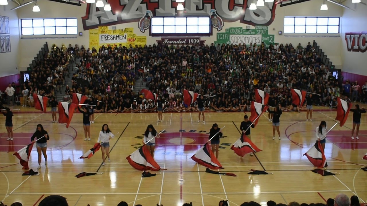 2018 Homecoming Rally - Color Guard