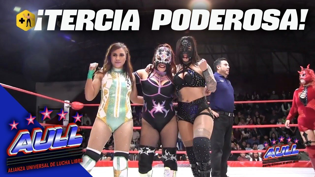 Satania, Quimera y Reina del Sur vs Starfire, Zuzu Divine e Hija de Gatúbela | AULL | Full Match