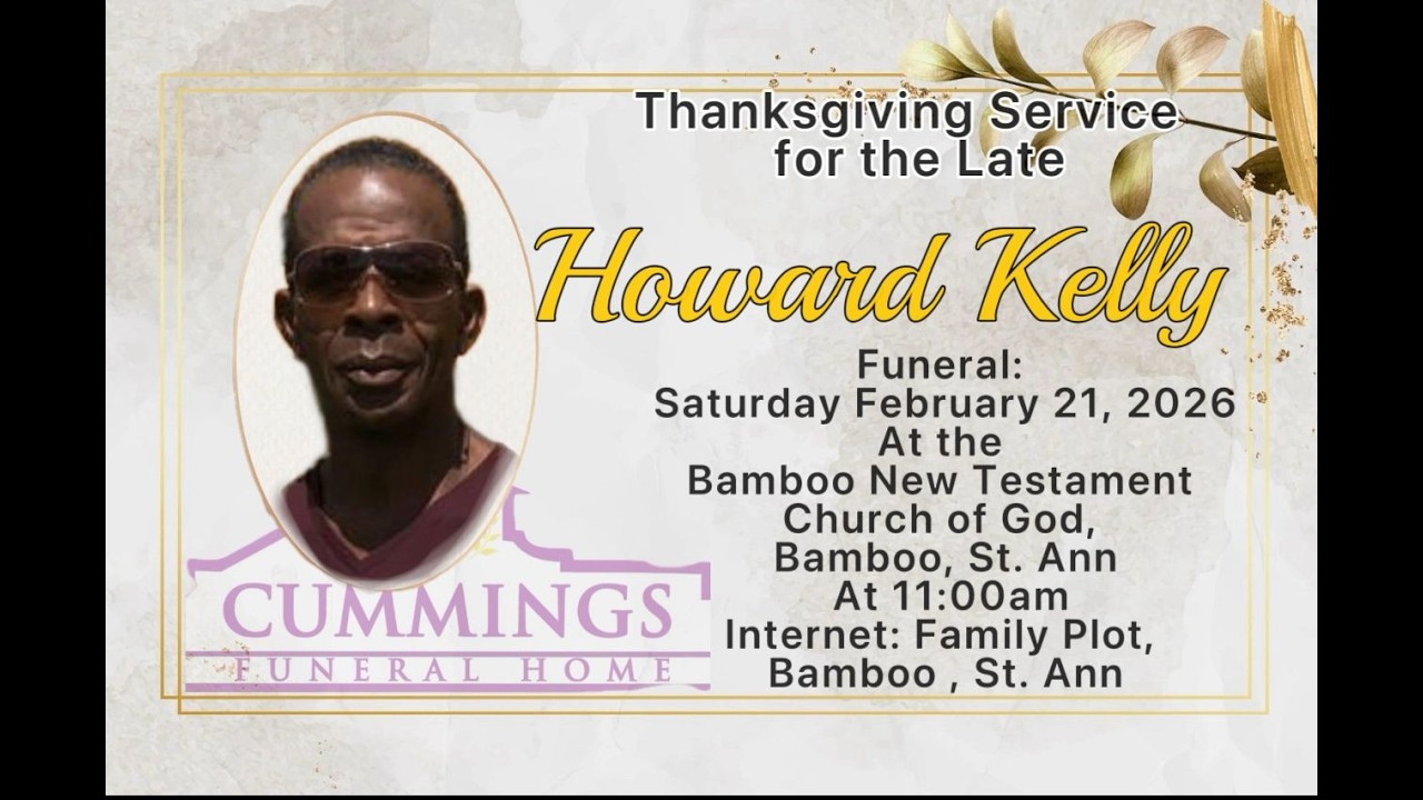THANKSGIVING SERVICE FOR HOWARD KELLY