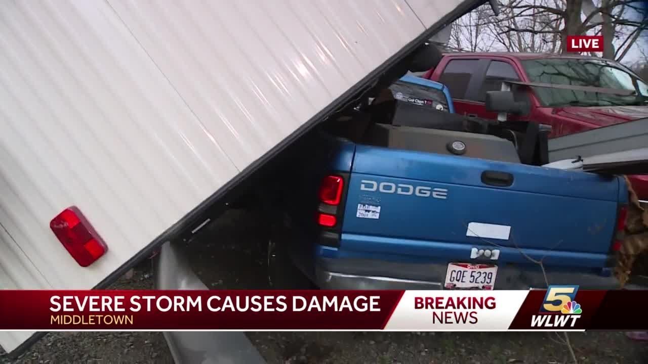 Tornado-warned storms leave damage across Greater Cincinnati