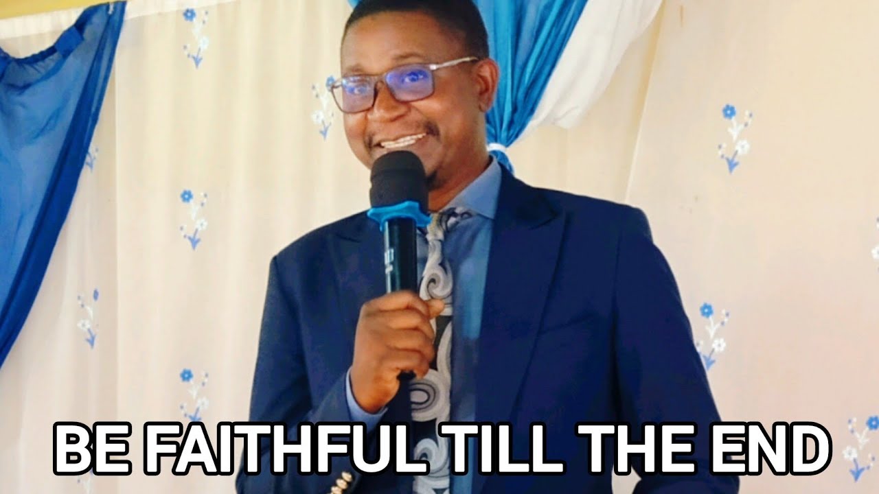 BE FAITHFUL TILL THE END | Pst. Mudenda B.K | #stewardshipweekofprayers