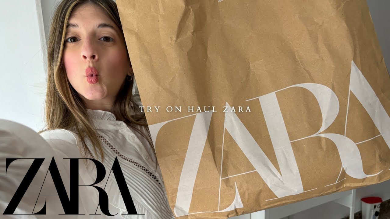 ¡TRY ON HAUL! Rebajas y nueva colección ZARA, STRADIVARIUS, MANGO 🛍️ | Paula Moon