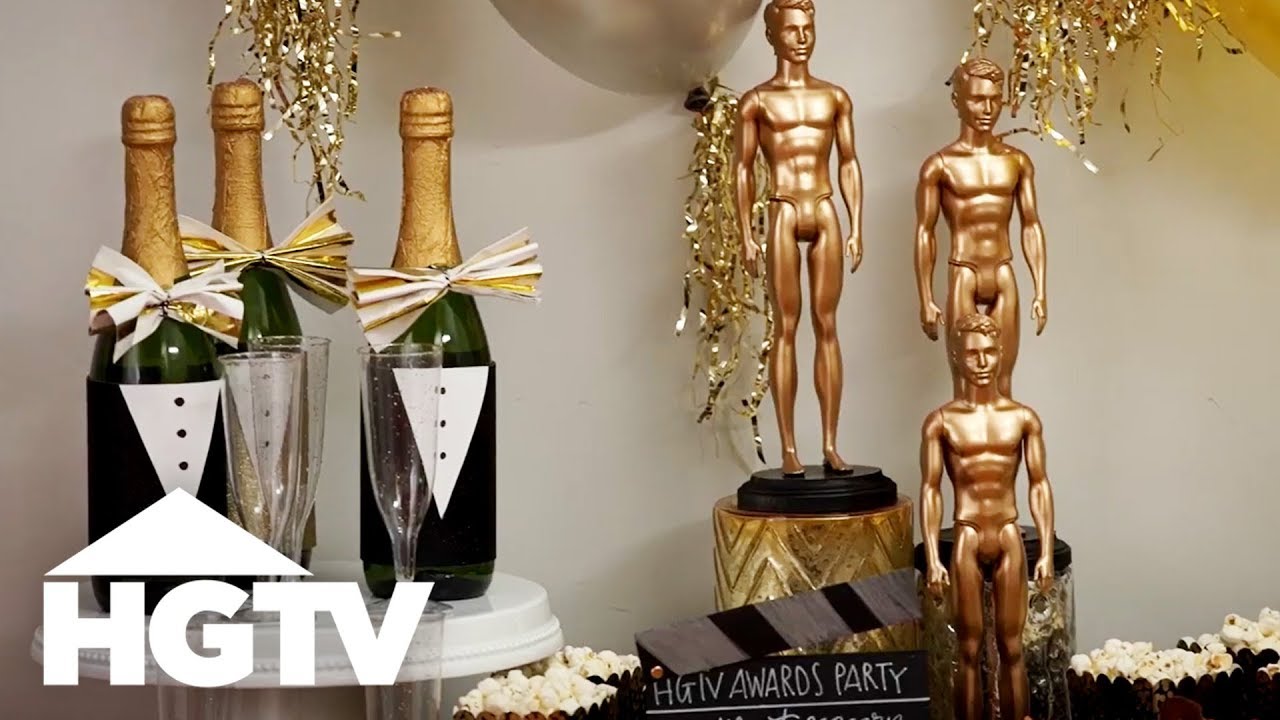 DIY Decor for Your Awards Show Party | HGTV