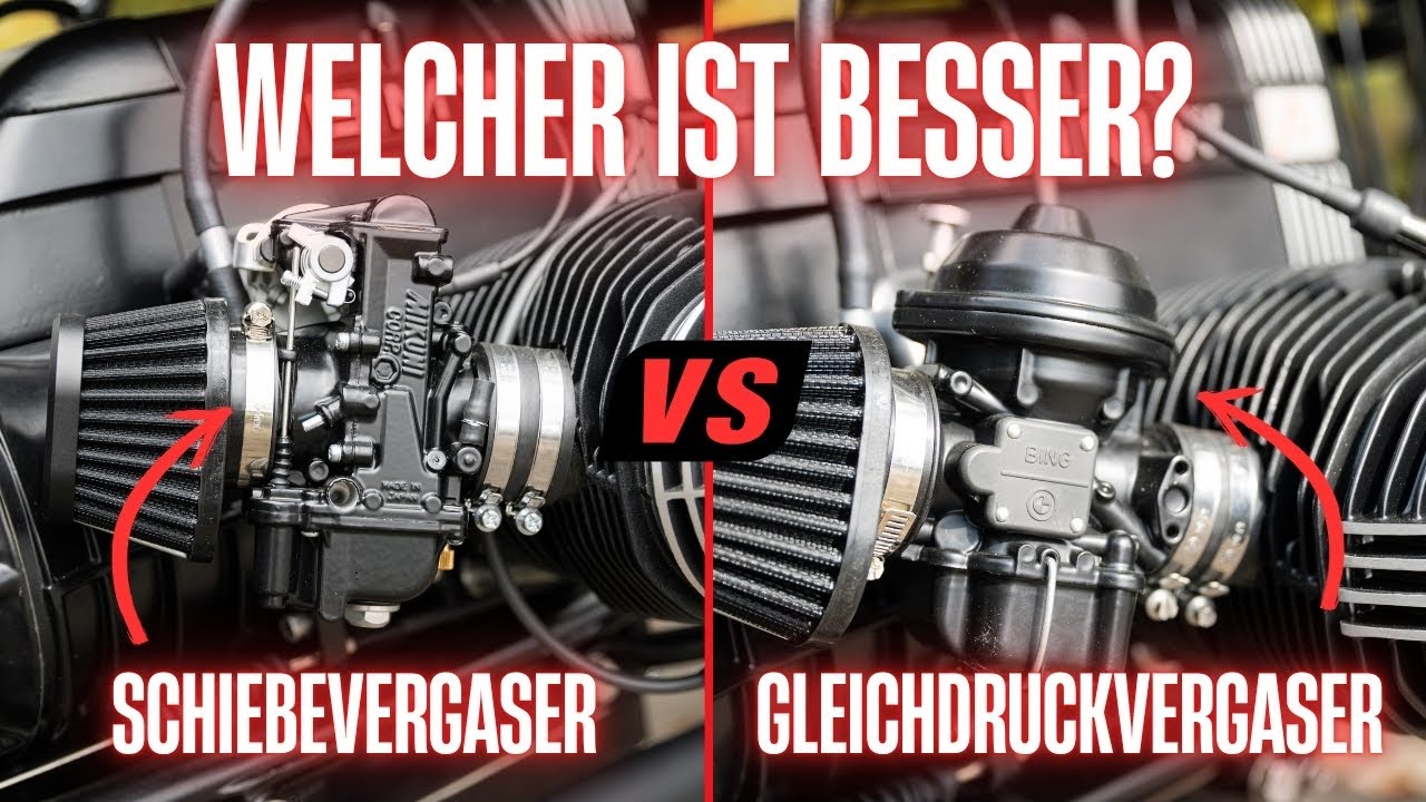 GLEICHDRUCK oder SCHIEBER? Das musst du wissen! BMW Vergaser-Vergleich | Dietmar Franzen erkl&auml;rt!