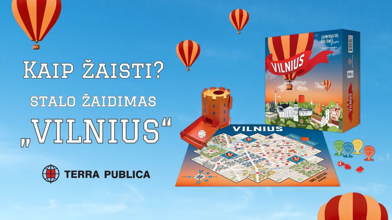 Stalo žaidimas „Vilnius“ | Kaip žaisti?