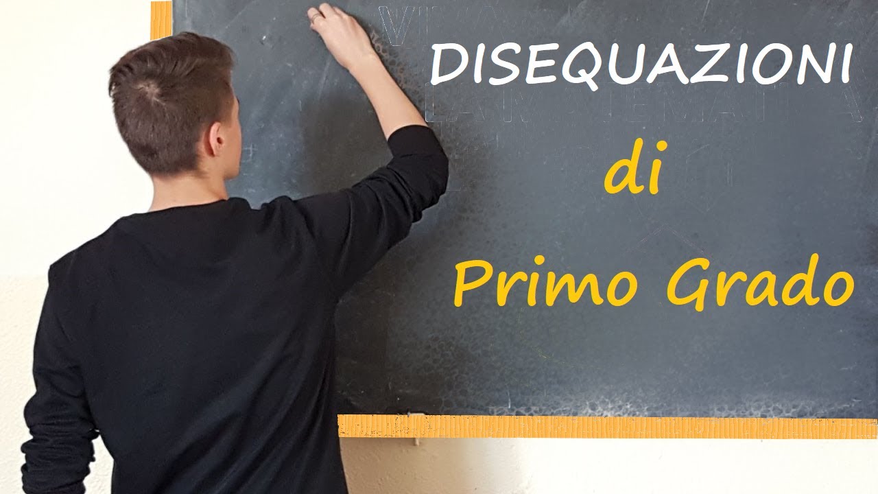 Introduzione alle Disequazioni