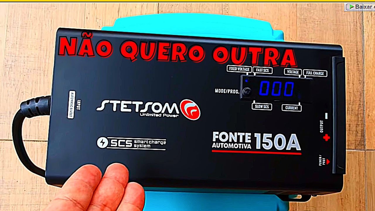 Fonte Automotiva Stetsom - fonte automotiva stetsom 150amp ! você conhece?