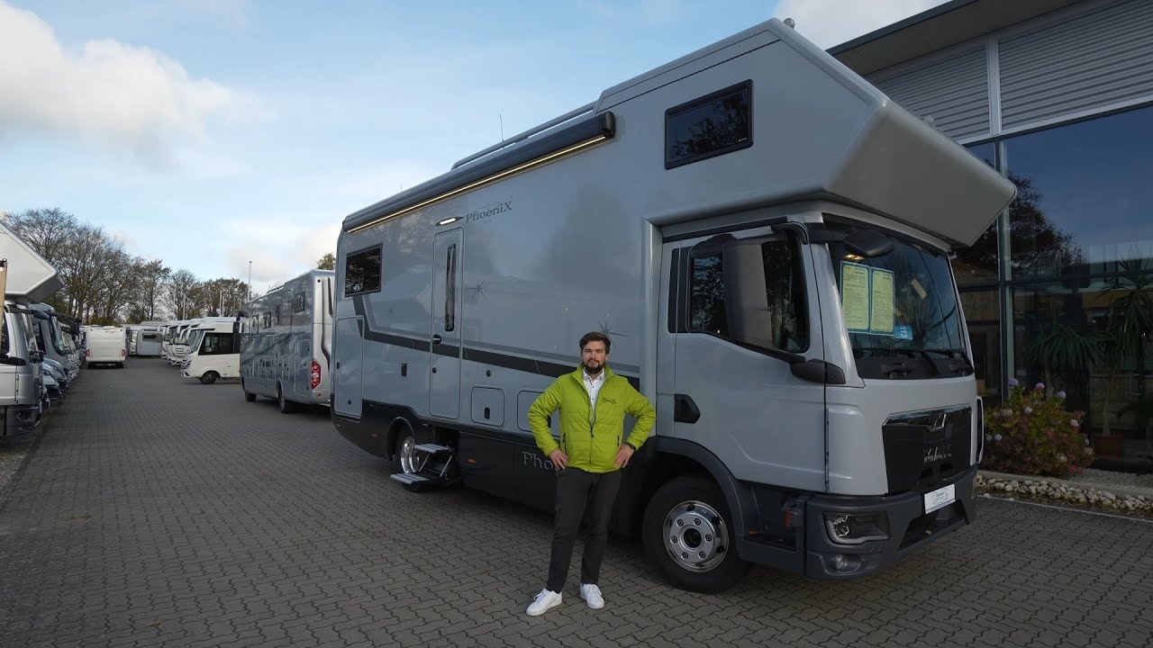 MAN WOHNMOBIL 2024 UNTER 7,5t! Phoenix TOP Alkoven 7900 RSL. Camper ROOMTOUR der Superlative.