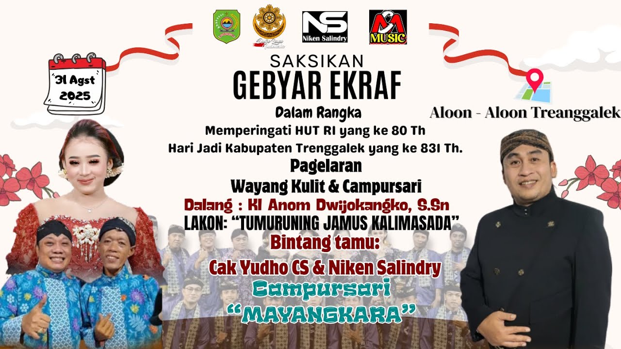 🔴LIVE WAYANG & CAMPURSARI MAYANGKARA || KI ANOM DWIJOKANGKO "JAMUS KALIMASADA" BT. NIKEN & CAK YUDHO