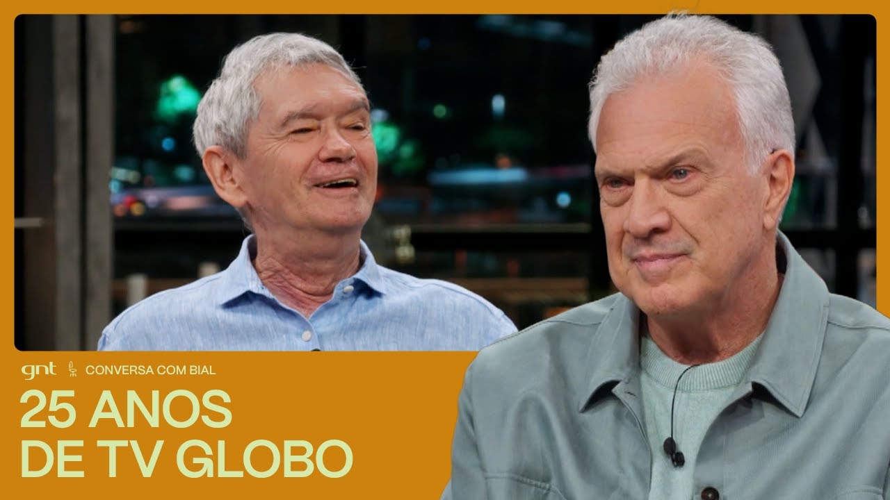SERGINHO GROISMAN e seus 25 ANOS de TV Globo | Conversa com Bial | GNT