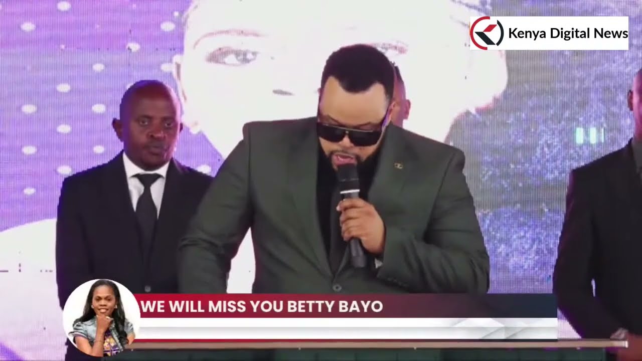 Betty Bayo's husband Hiram Gitau 'Tash' wows mourners as he pens a powerful tribute to his wife