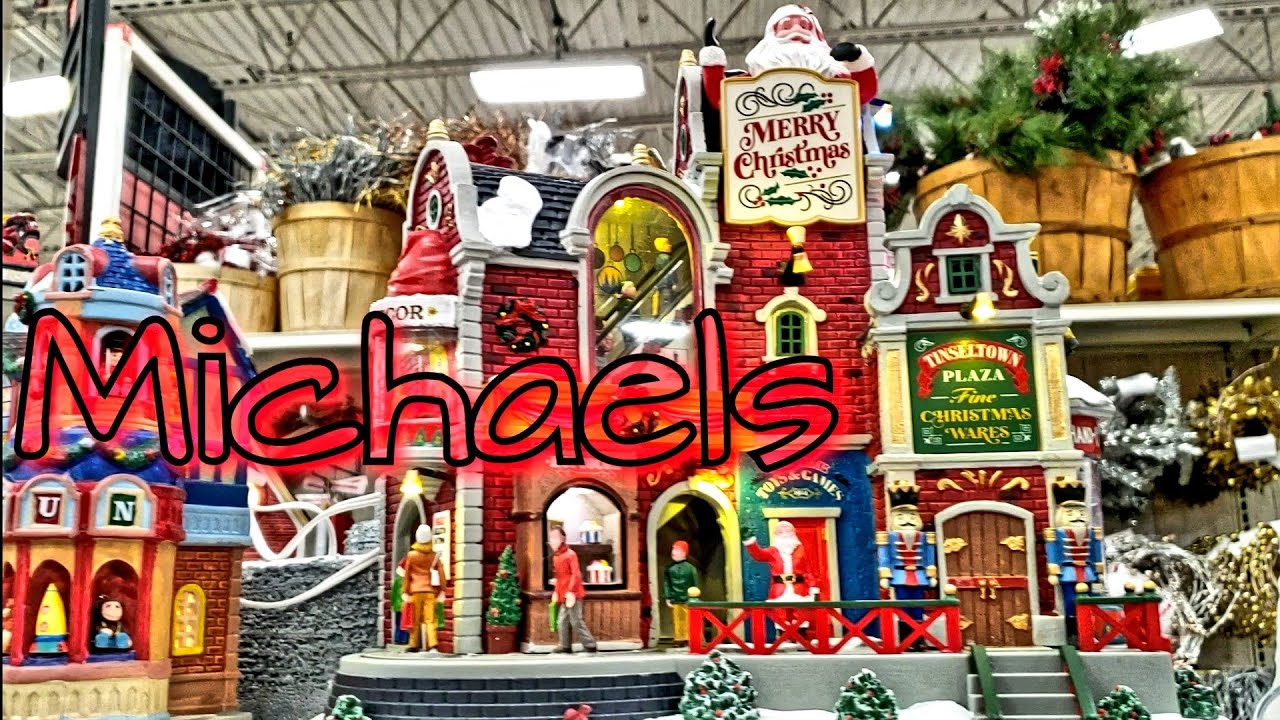 Christmas 2020 at Michaels - Lemax Christmas Village