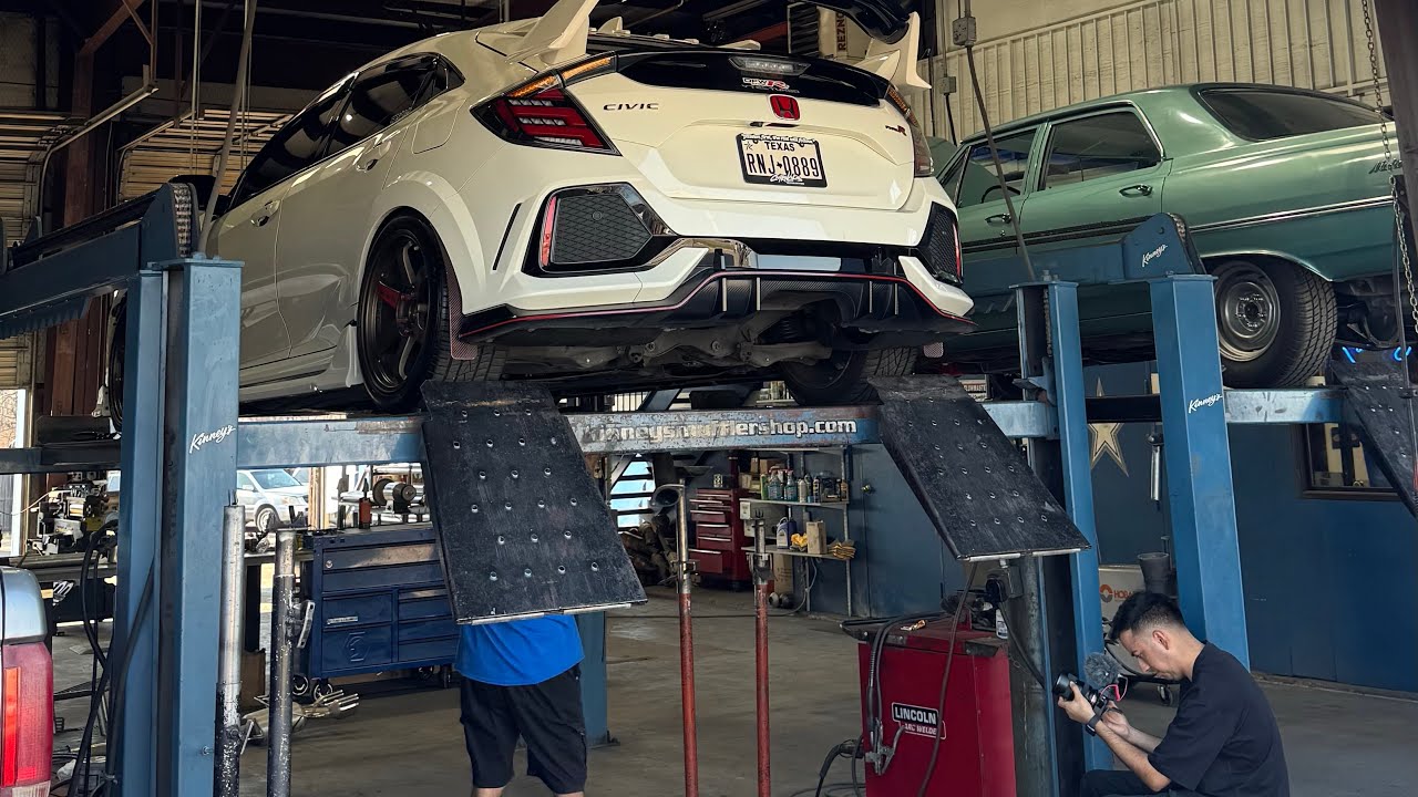 My FK8 Civic Type R Get’s HKS LEGAMAX PREMIUM EXHAUST SYSTEM Installed and sounds clips. #fk8 #hks