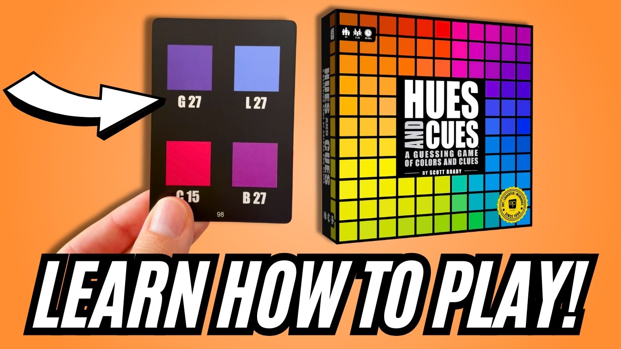 Как играть в настольную игру Hues And Cues