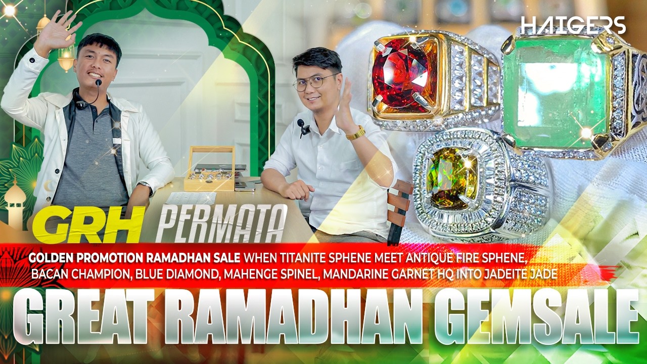 GRH PERMATA & HAIGERS ⚡THR Big Sale ✨  Intip Emerald Big Sizenya 💎 dan Sphene Ciamik