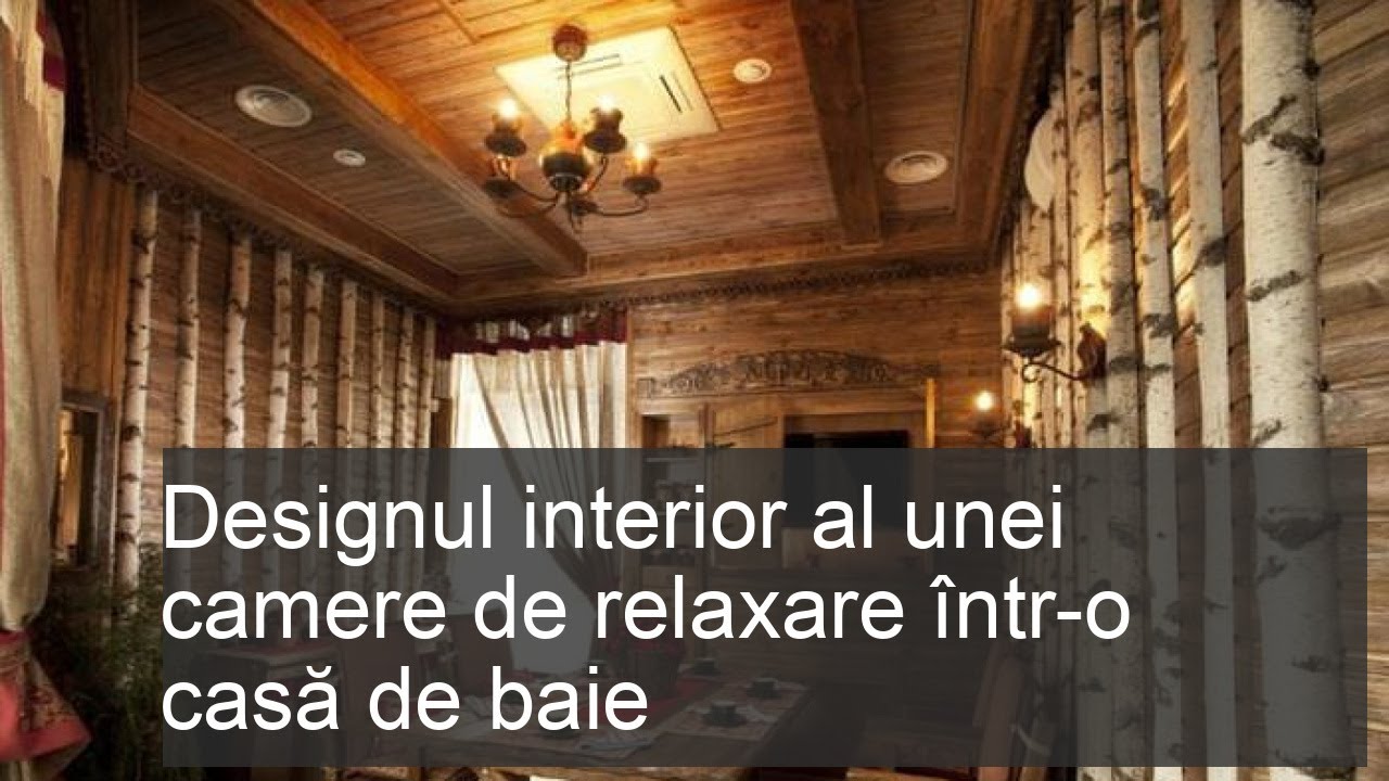 Camera de odihnă în baie: alegerea stilului de design și a materialelor de finisare