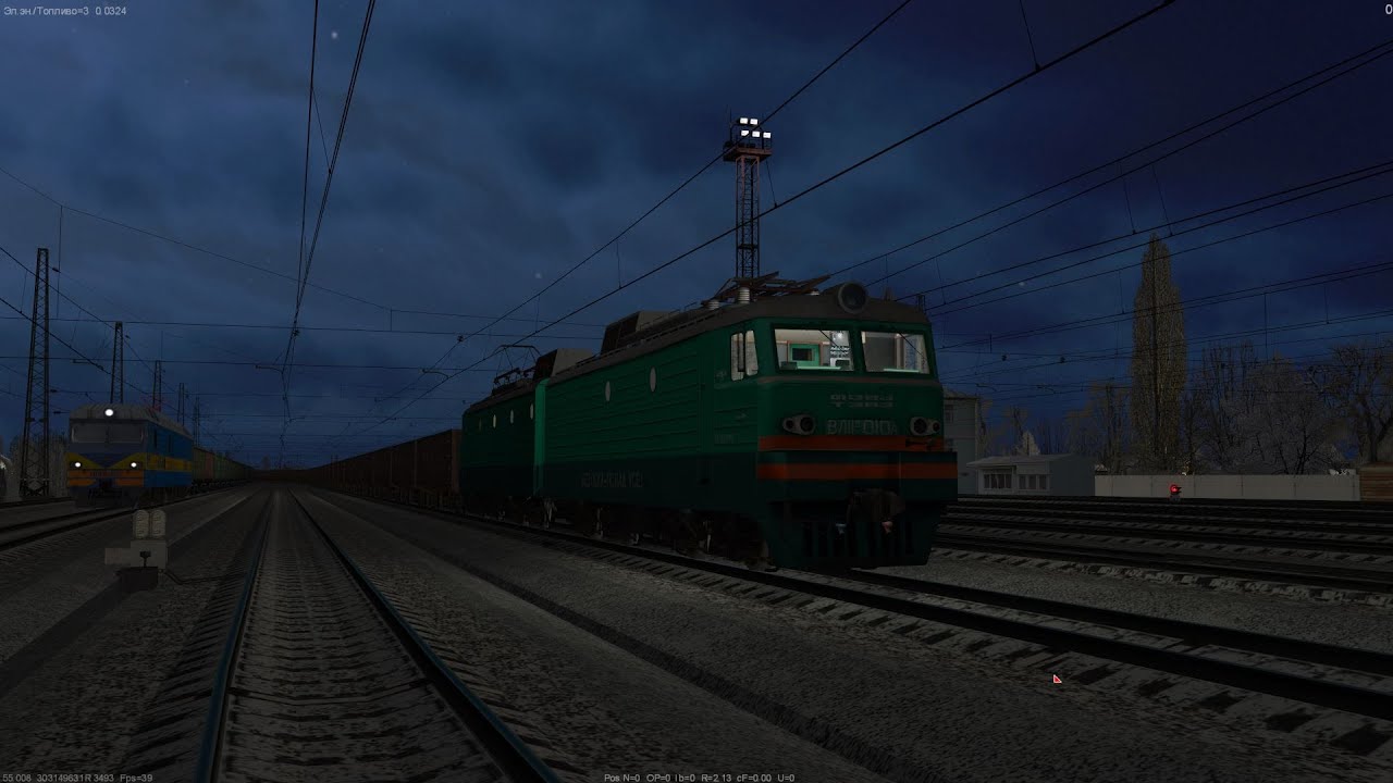(ZD Simulator) Грузовой Поезд № 2007