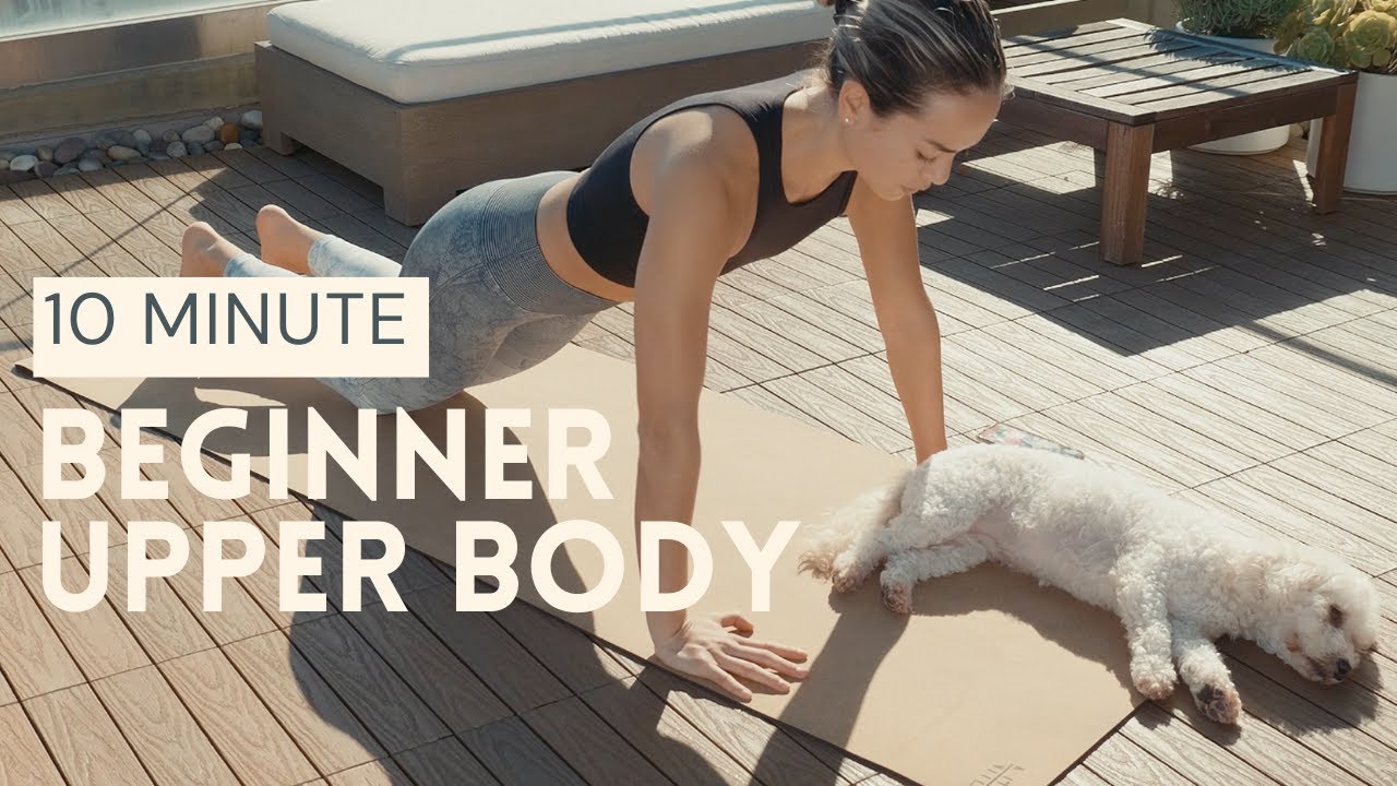 BEGINNER UPPER BODY WORKOUT - Foundational exercises, form cues, no equipment | Dr. LA Thoma Gustin