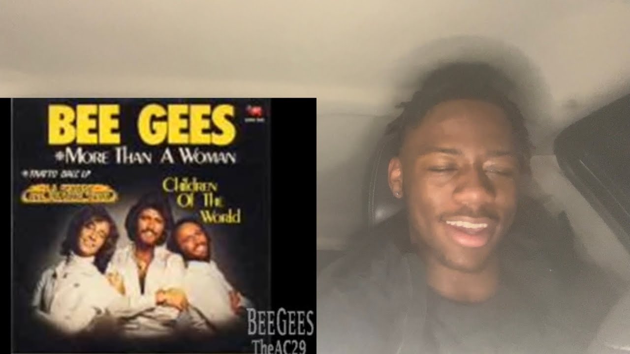 FIRST TIME HEARING BEE GEES - MORE THAN A WOMAN (AUDIO) REACTION