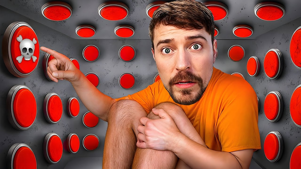 100 MYSTERY BUTTONS BUT ONLY ONE LETS YOU ESCAPE…